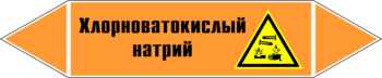 Маркировка трубопровода "хлорноватокислый натрий" (k10, пленка, 716х148 мм)" - Маркировка трубопроводов - Маркировки трубопроводов "КИСЛОТА" - Магазин охраны труда ИЗО Стиль